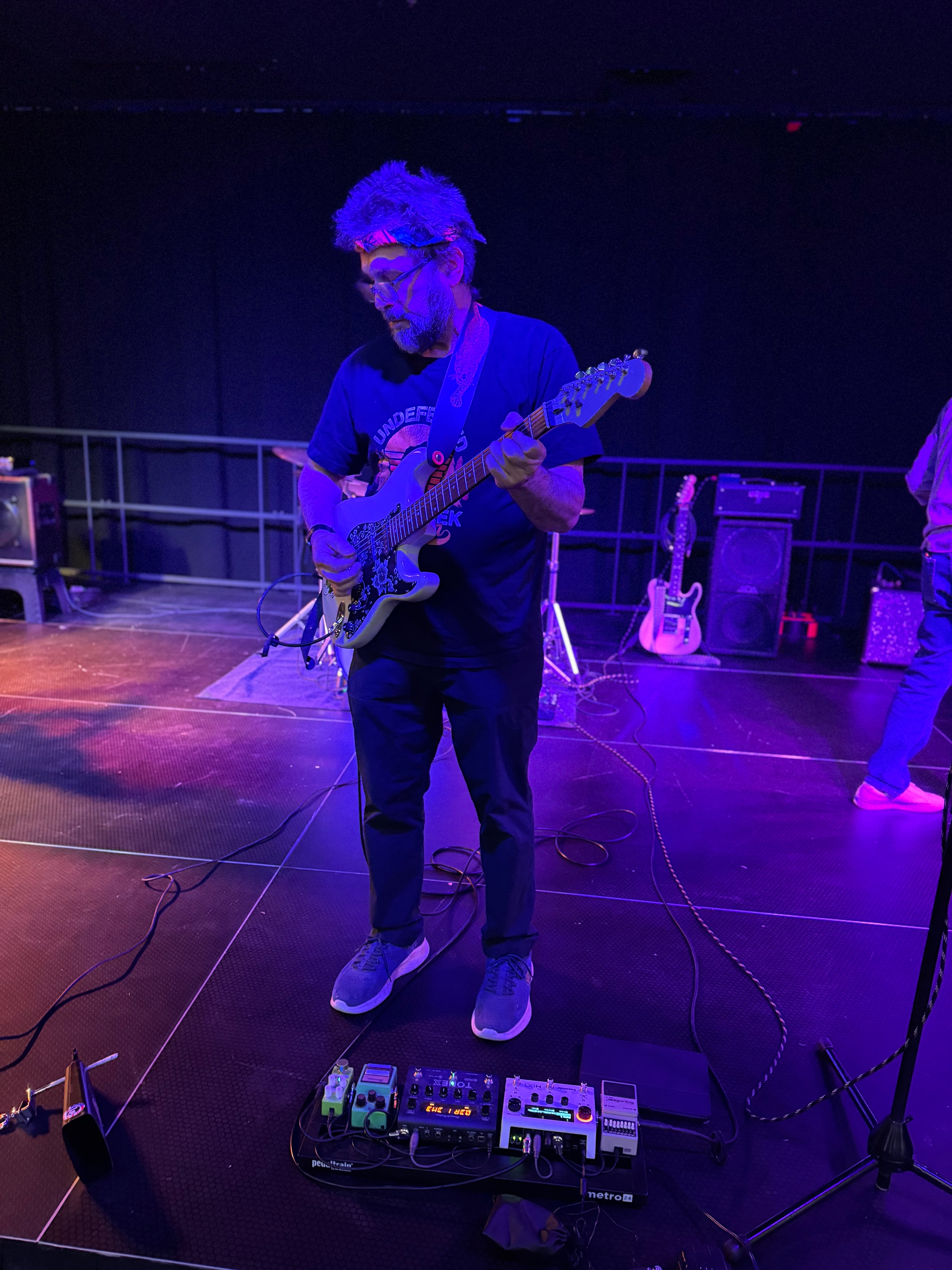 The Tune Ups performing live.
