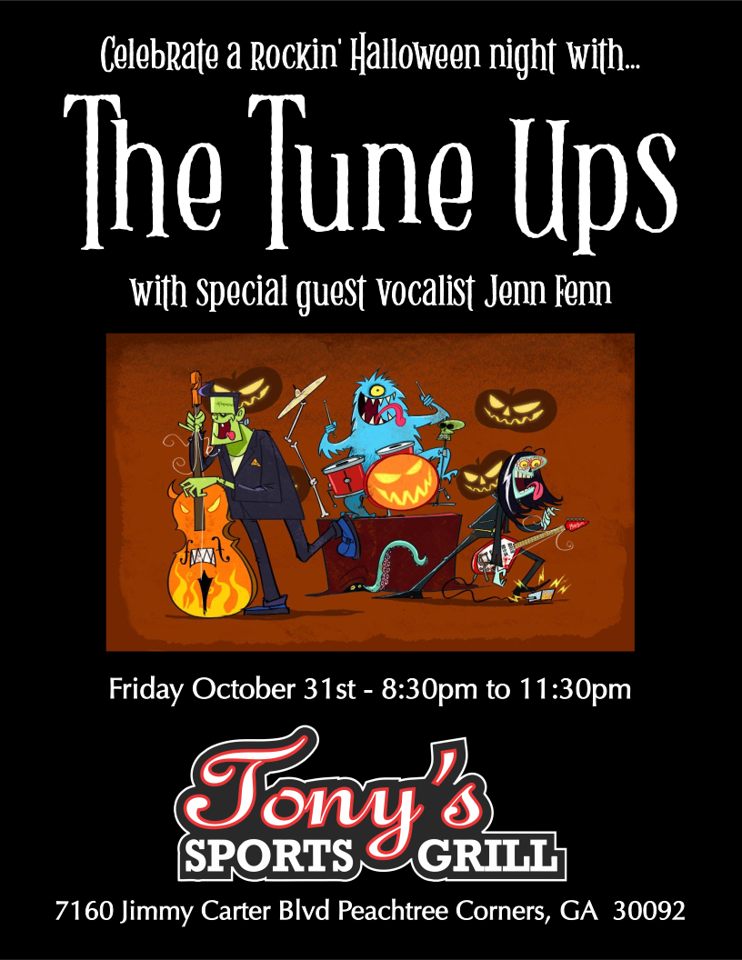 The Tune Ups performing live.